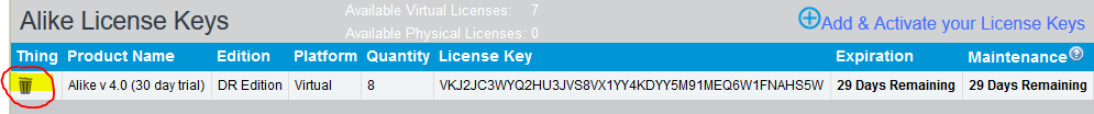 Remove Key